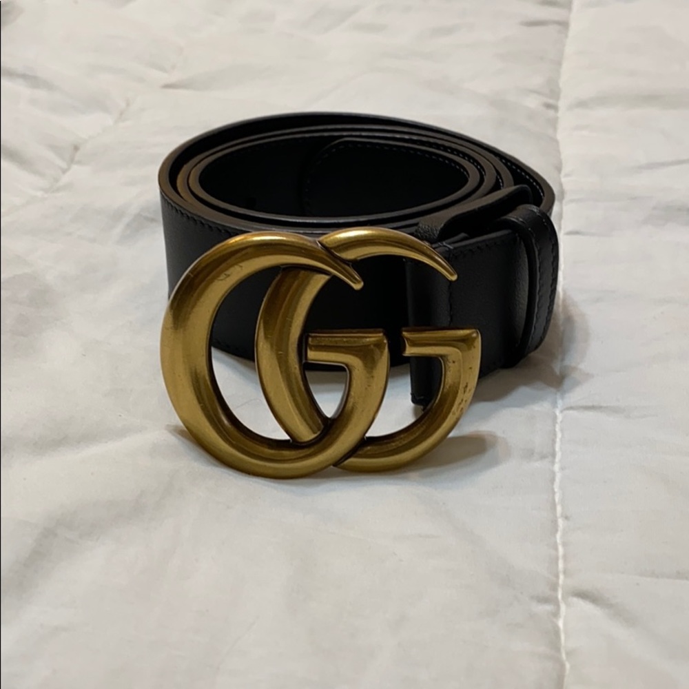 Double G Gucci belt